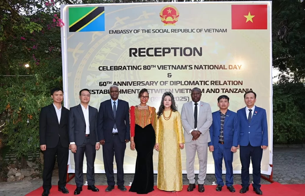 Inauguration of Ho Chi Minh Space on National Day in Tanzania