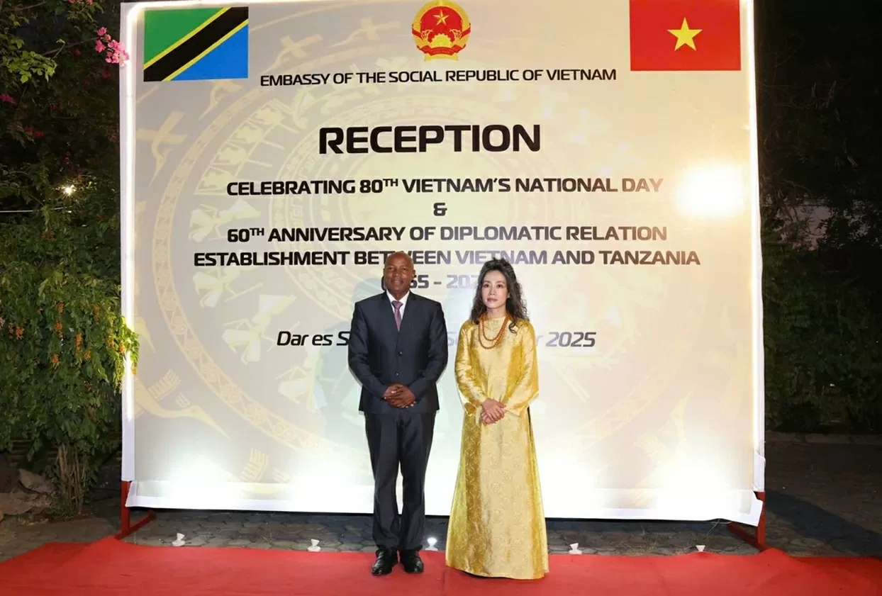 Inauguration of Ho Chi Minh Space on National Day in Tanzania