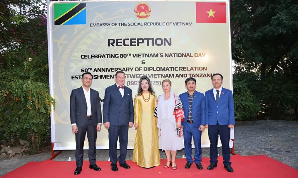 Inauguration of Ho Chi Minh Space on National Day in Tanzania
