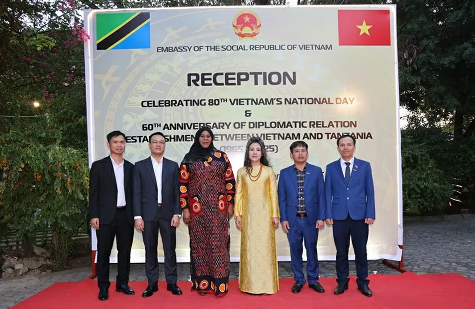 Inauguration of Ho Chi Minh Space on National Day in Tanzania