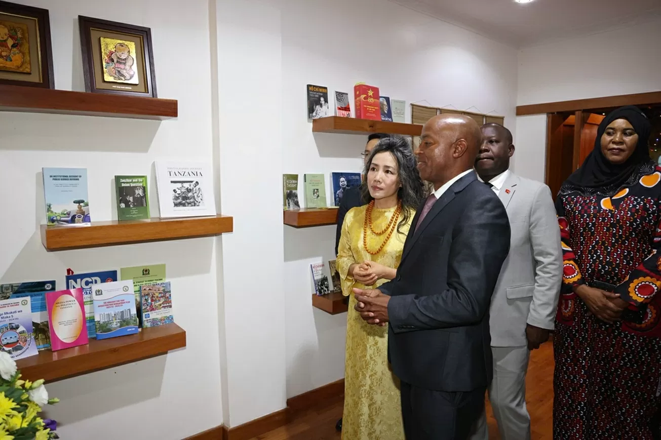 Inauguration of Ho Chi Minh Space on National Day in Tanzania