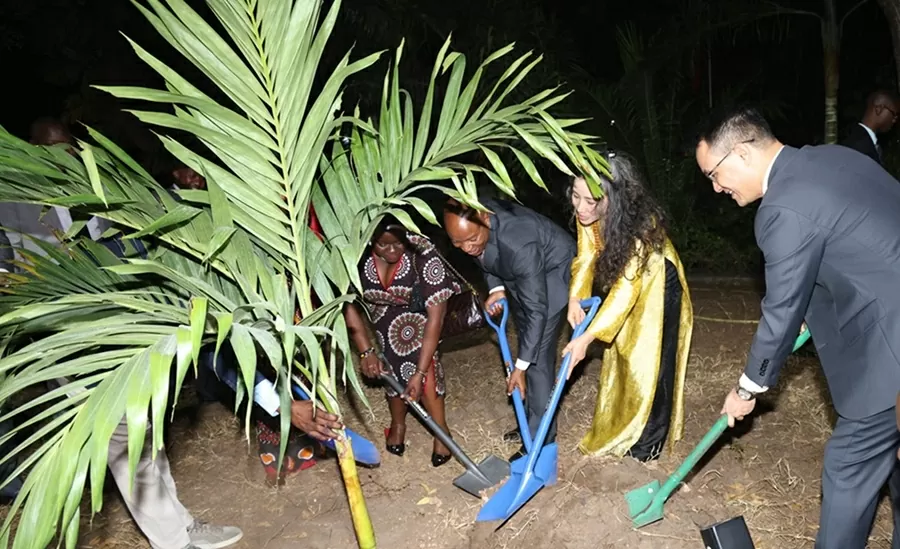 Inauguration of Ho Chi Minh Space on National Day in Tanzania