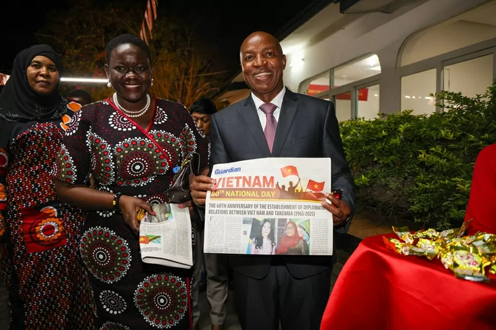 Inauguration of Ho Chi Minh Space on National Day in Tanzania