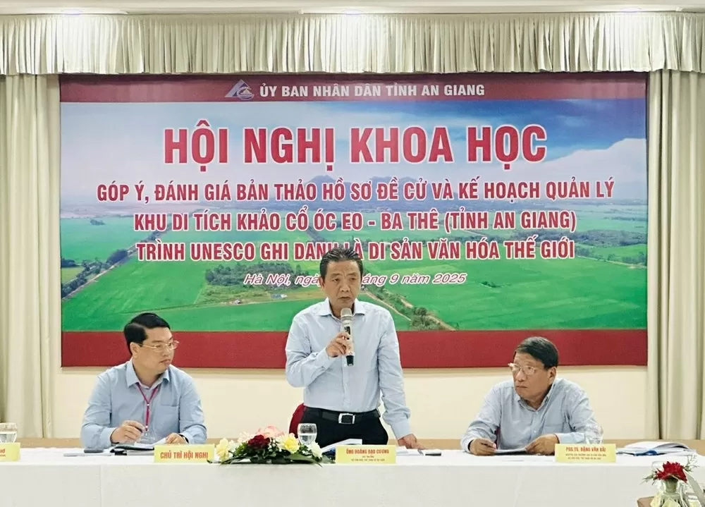 Oc Eo-Ba The archaeological site aims for World Cultural Heritage recognition