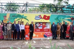 HCM City unveils mural celebrating Vietnam-Cuba friendship