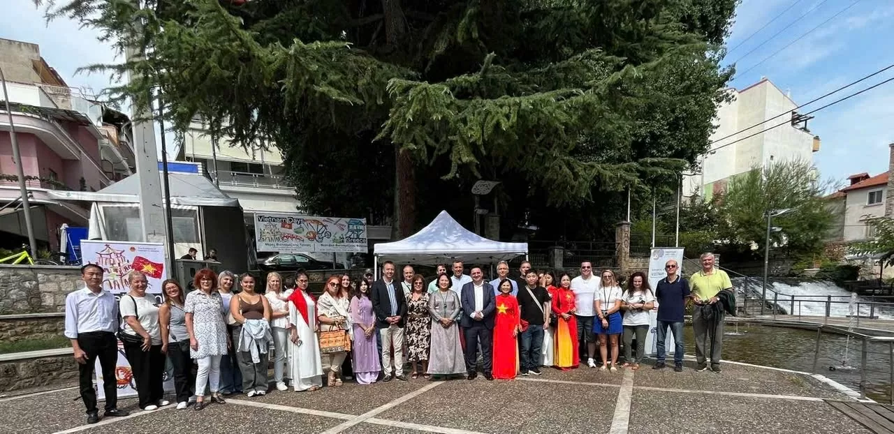 Vietnam Day: Vietnamese colours spread in Edessa, Greece Vietnam Day: Vietnamese colours spread in Edessa, Greece