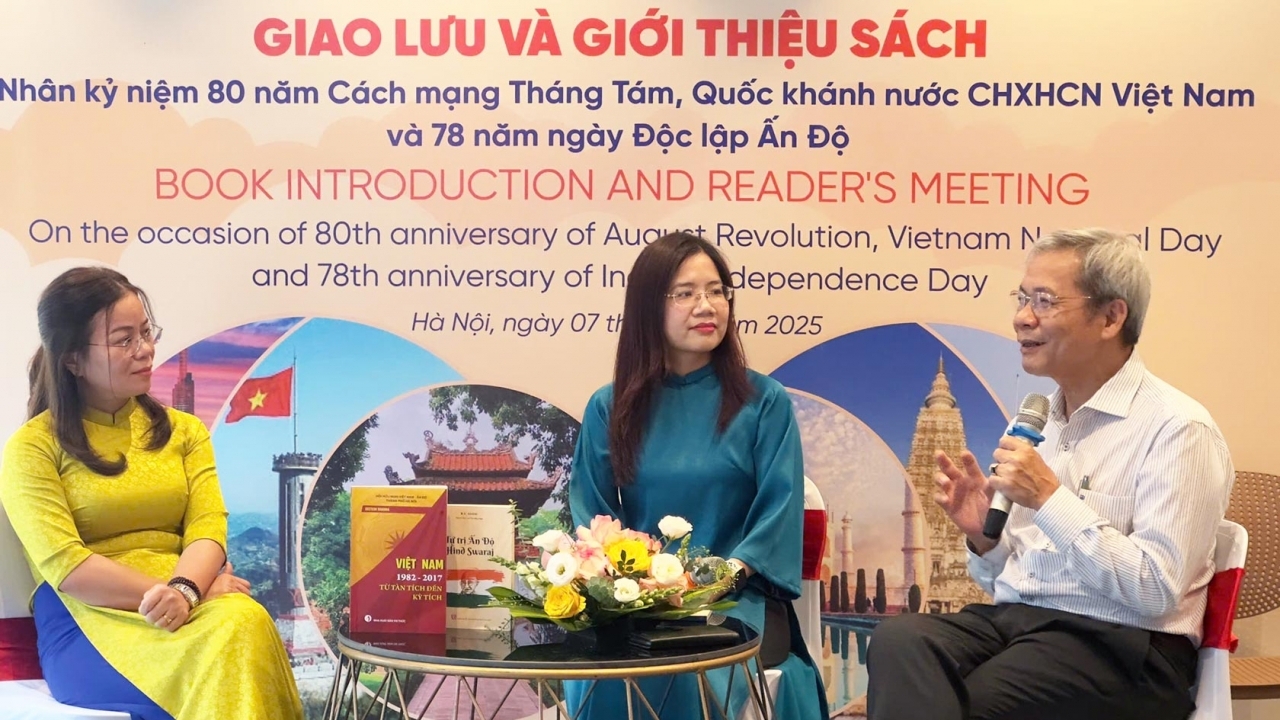 Book introduction heps spread intellectual heritage, strengthening Vietnam-India friendship