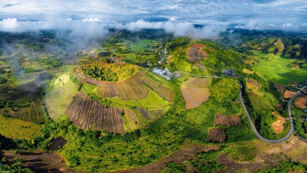 Nam Kar, Lam Dong - A “young” volcano amidst the vast Central Highlands