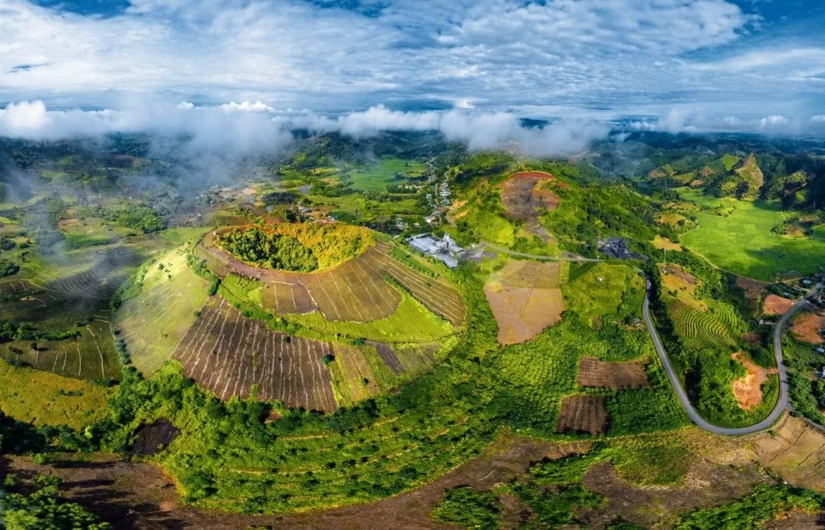 Nam Kar, Lam Dong - A “young” volcano amidst the vast Central Highlands