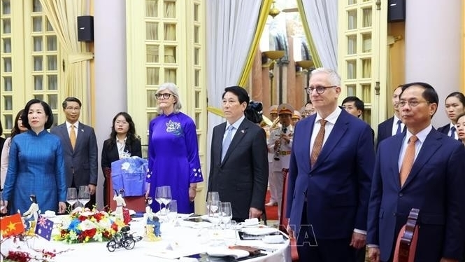 President Luong Cuong hosts banquet in honour of Australian Governor-General Sam Mostyn