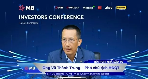 Ông Vũ Thành Trung – Phó Chủ tịch HĐQT Ngân hàng TMCP Quân Đội (MB). Ông Vũ Thành Trung – Phó Chủ tịch HĐQT Ngân hàng TMCP Quân Đội (MB).