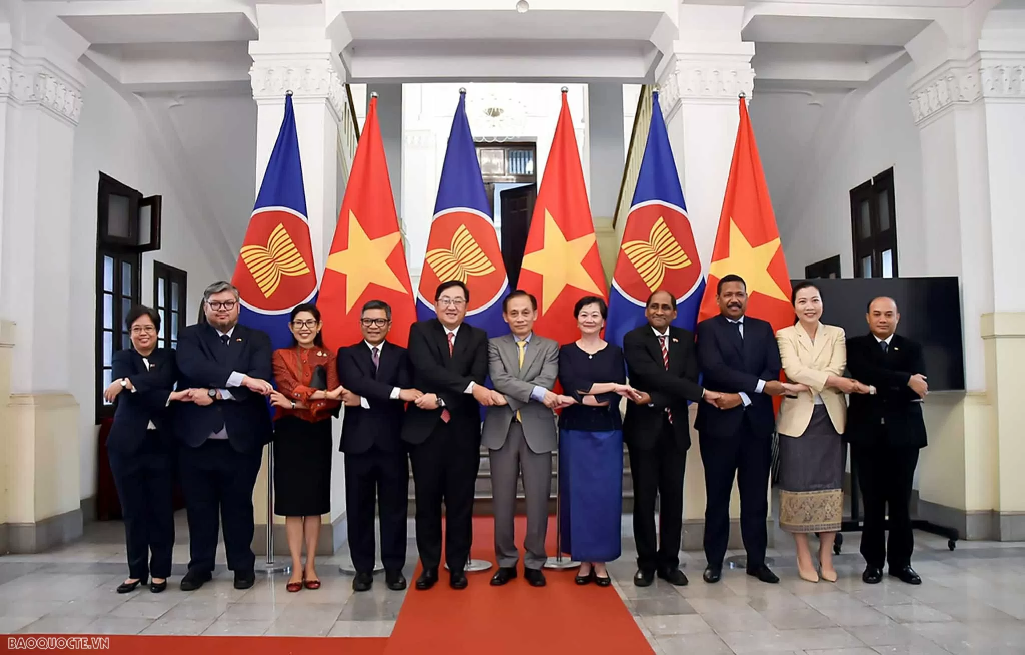 Acting Minister of Foreign Affairs receives diplomats of ASEAN countries, Timor-Leste