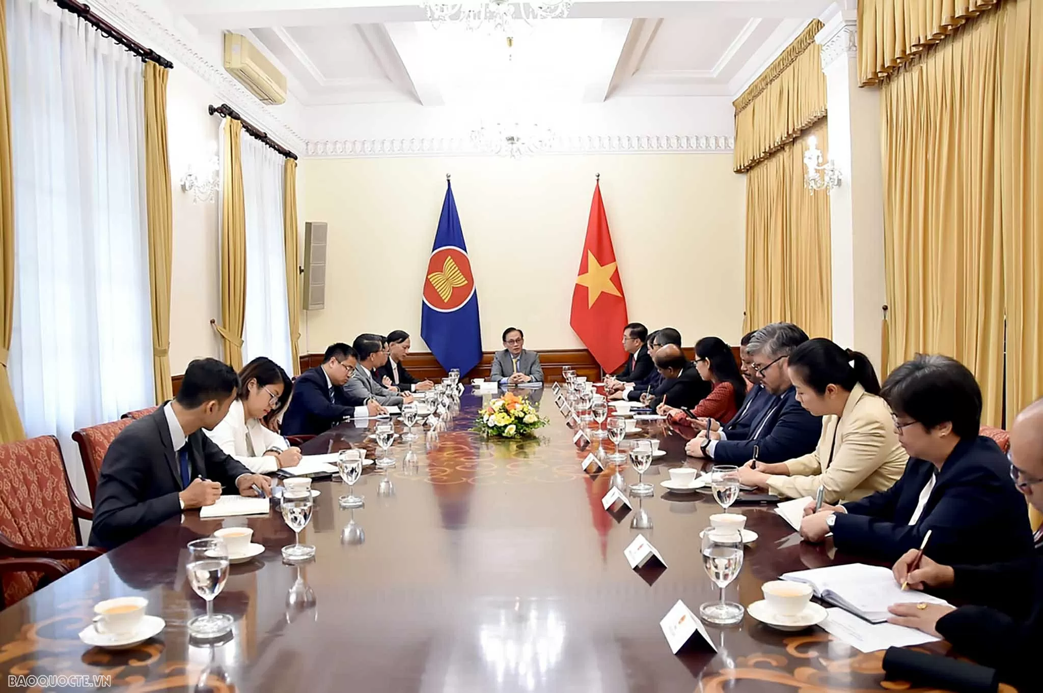 Acting Minister of Foreign Affairs receives diplomats of ASEAN countries, Timor-Leste Acting Minister of Foreign Affairs receives diplomats of ASEAN countries, Timor-Leste