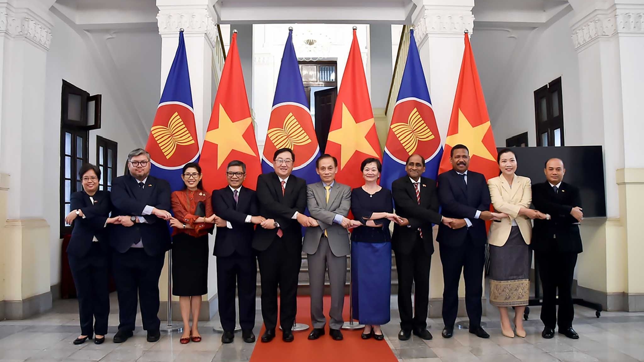 Acting Minister of Foreign Affairs receives diplomats of ASEAN countries, Timor-Leste