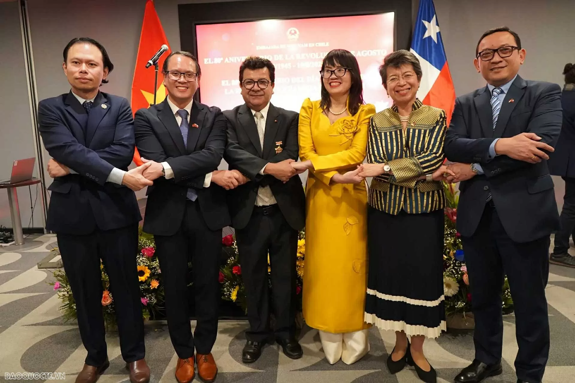 Vietnamese Embassy in Chile celebrates 80th anniversary of August Revolution and National Day