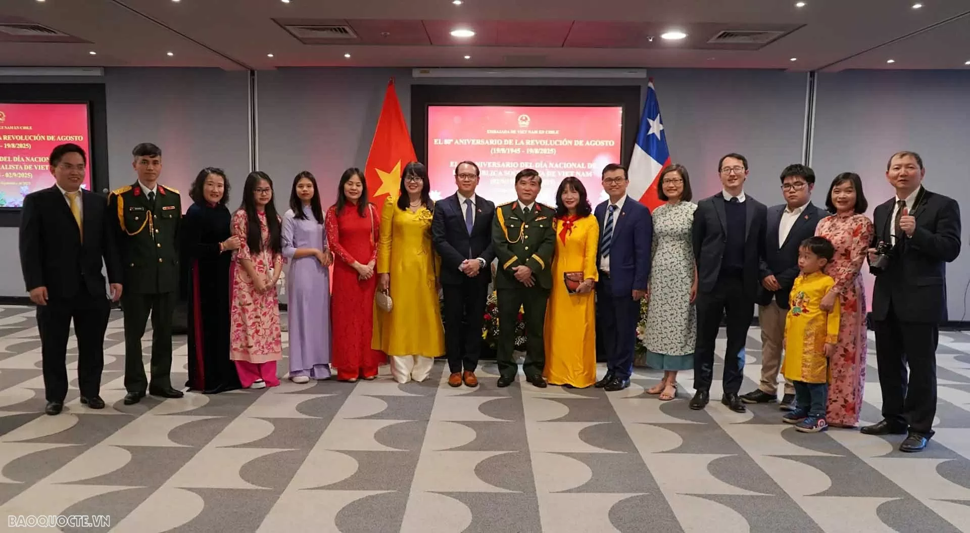 Vietnamese Embassy in Chile celebrates 80th anniversary of August Revolution and National Day Vietnamese Embassy in Chile celebrates 80th anniversary of August Revolution and National Day