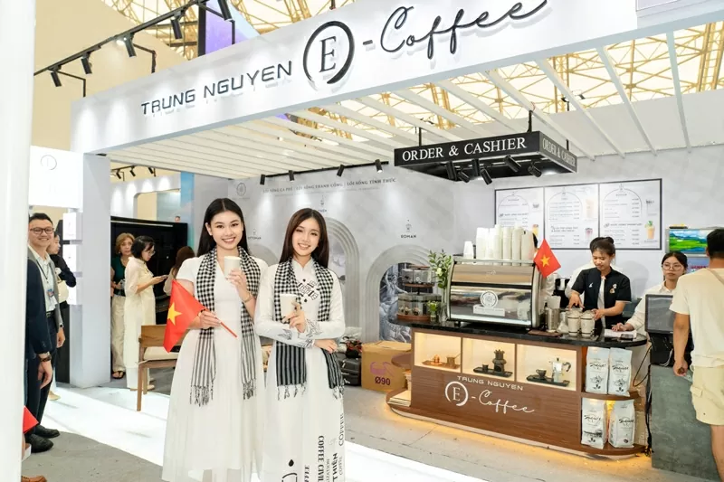 Trung Nguyen Legend's mark at the A80 Exhibition Trung Nguyen Legend's mark at the A80 Exhibition