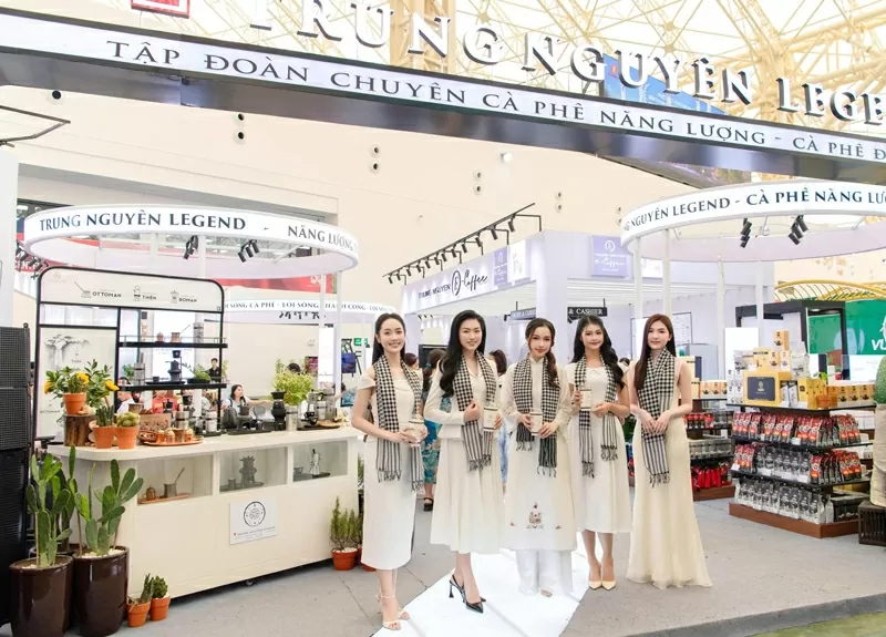 Trung Nguyen Legend's mark at the A80 Exhibition