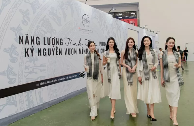 Trung Nguyen Legend's mark at the A80 Exhibition