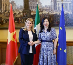 Deputy Foreign Minister Le Thi Thu Hang pays a working visit to Italy