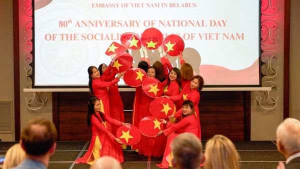 Vietnamese Embassy in Belarus hosts reception celebrating 80th National Day