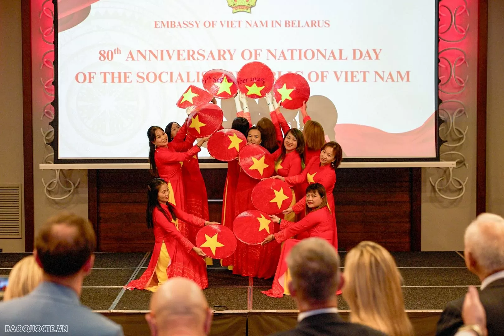 Vietnamese Embassy in Belarus hosts reception celebrating 80th National Day