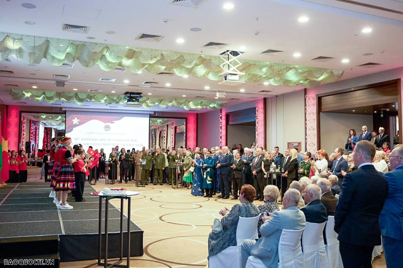 Vietnamese Embassy in Belarus hosts reception celebrating 80th National Day