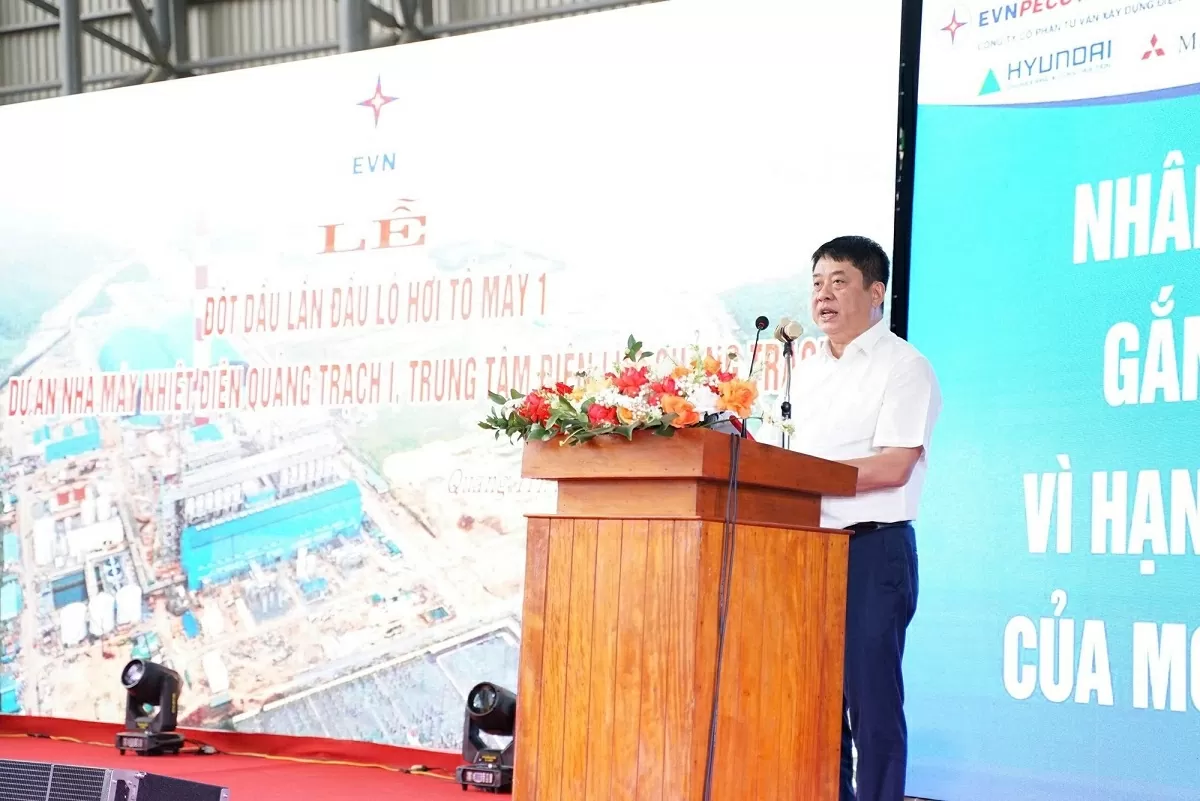 Quang Trach 1 Thermal Power Project: Determined to generate electricity from both units by 2026