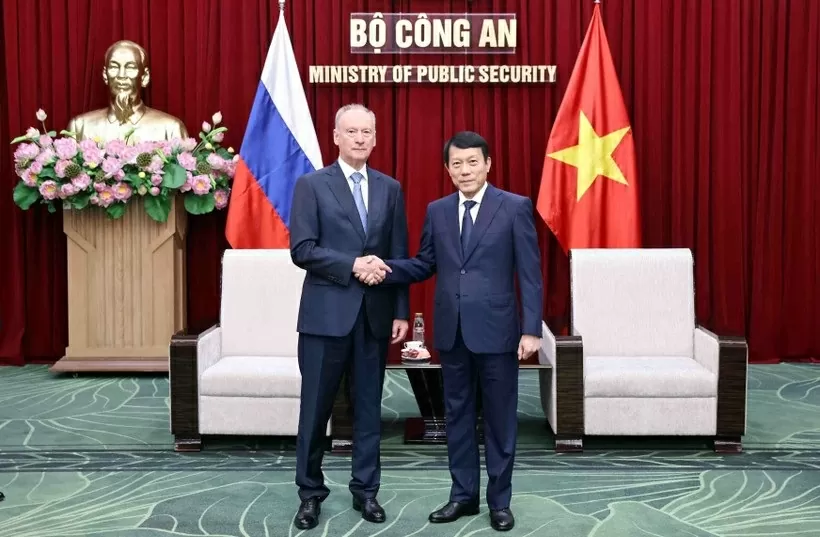 Vietnam and Russian officials to deepen security cooperation