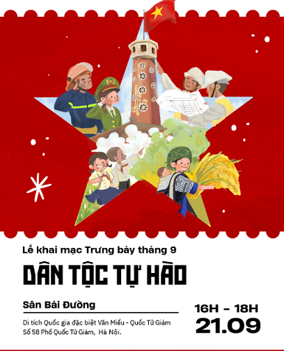 Exhibition “Dan toc tu hao” (Proud Nation) at the special national relic Van Mieu - Quoc Tu Giam
