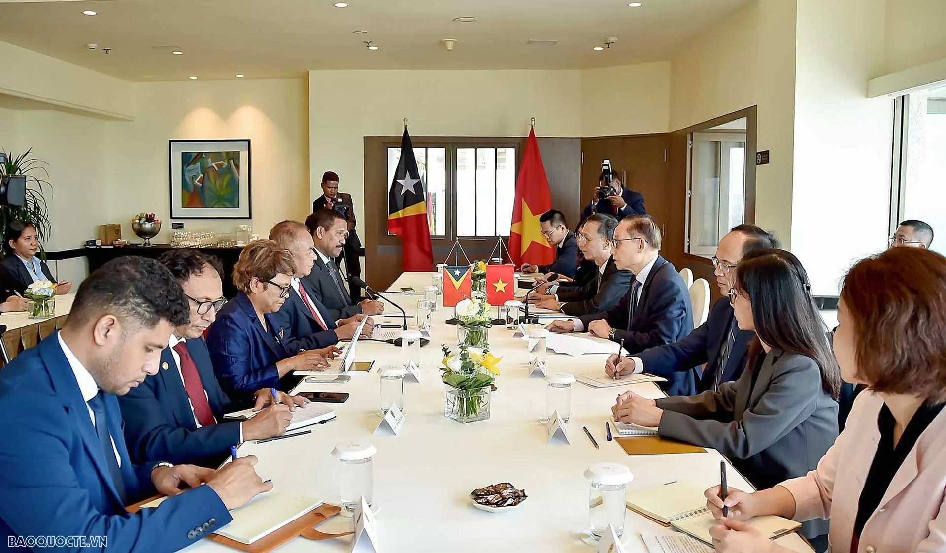 Shared joy highlights Timor-Leste Minister's first official visit to Vietnam Shared joy highlights Timor-Leste Minister's first official visit to Vietnam