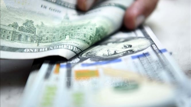 Reference exchange rate at 25,186 VND/USD, falls further