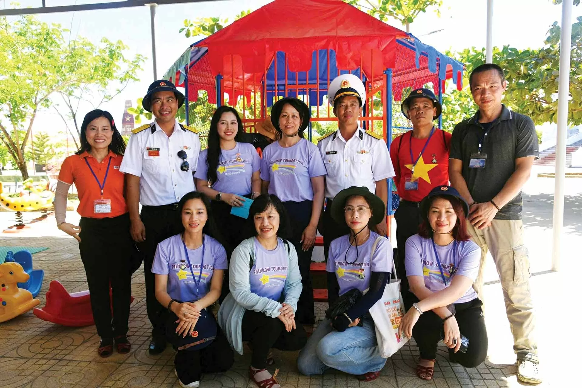 Rainbow on Da Tay A Island Rainbow on Da Tay A Island