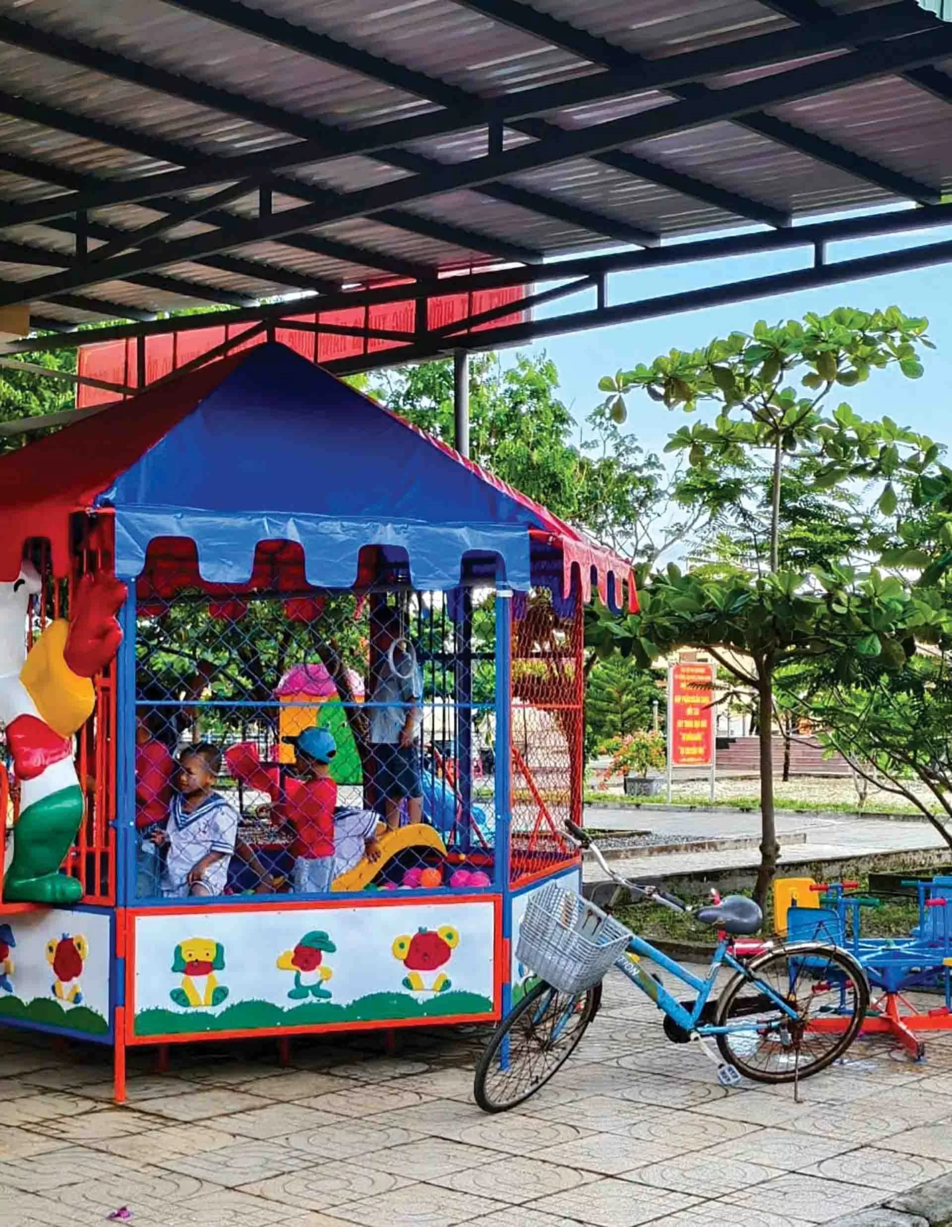 Rainbow on Da Tay A Island