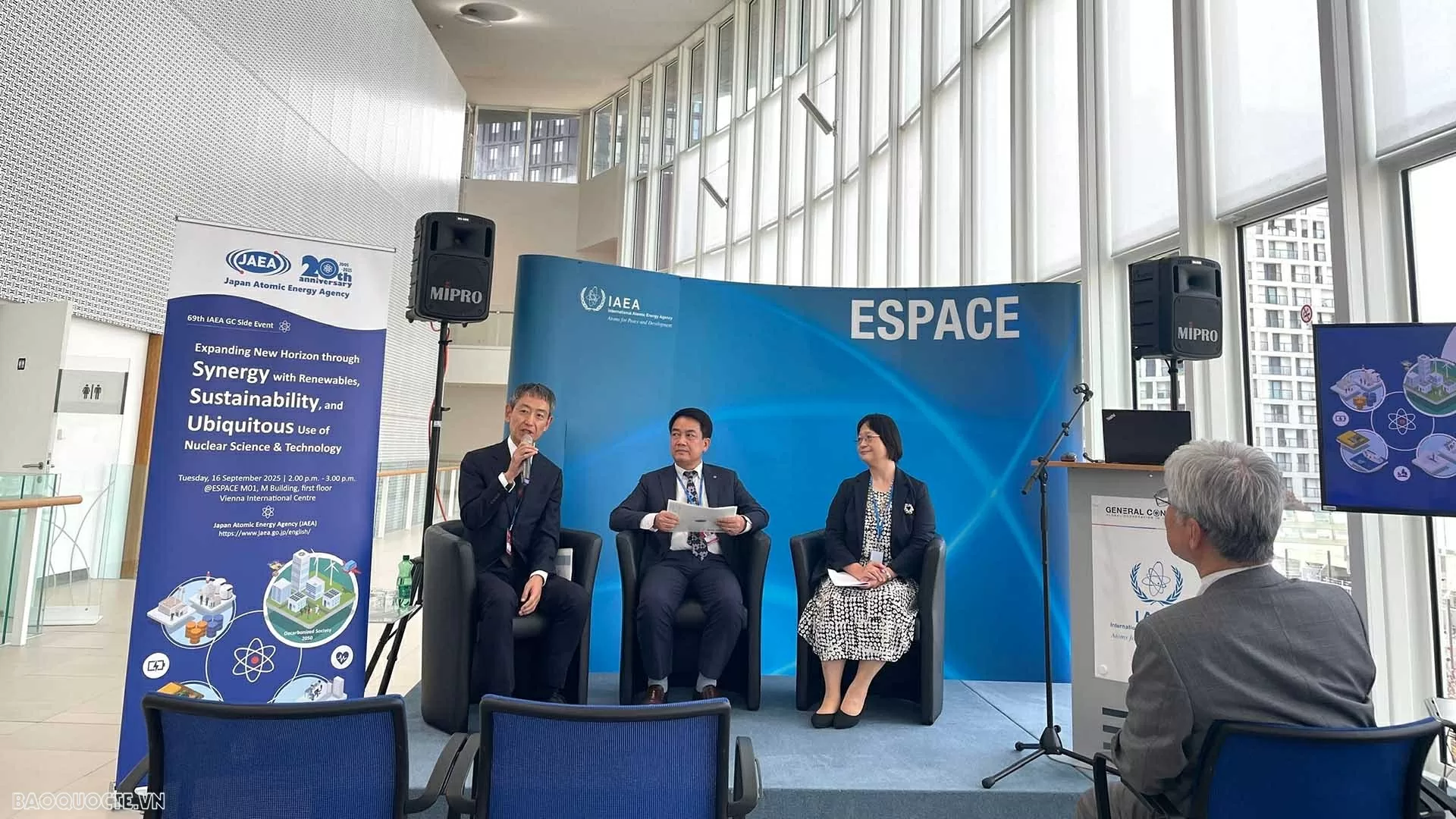 Vietnam attends the 69th Session of the General Conference of IAEA Vietnam attends the 69th Session of the General Conference of IAEA