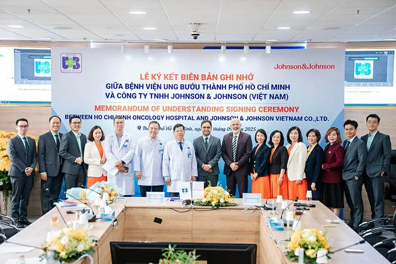 Johnson & Johnson signs the first-ever MoU with HCMC oncology hospital to unlock access to innovative cancer treatment Johnson & Johnson signs the first-ever MoU with HCMC oncology hospital to unlock access to innovative cancer treatment