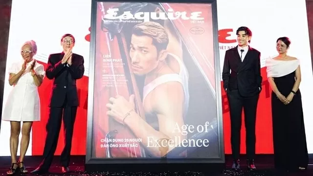 Esquire magazine from the US officially launched in Vietnam