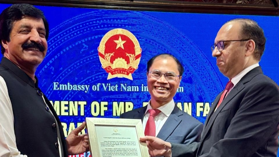 Appointment of Honorary Consul of Vietnam in Lahore, Pakistan