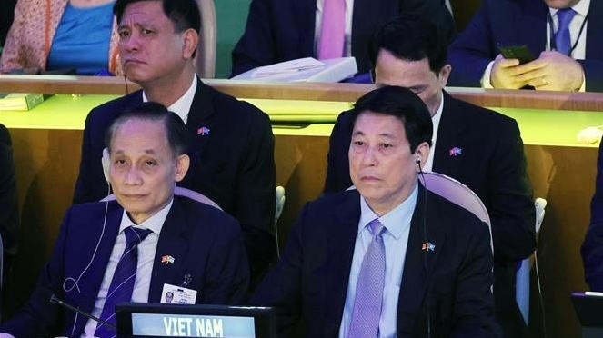 President Luong Cuong attends ceremony marking the founding of the United Nations