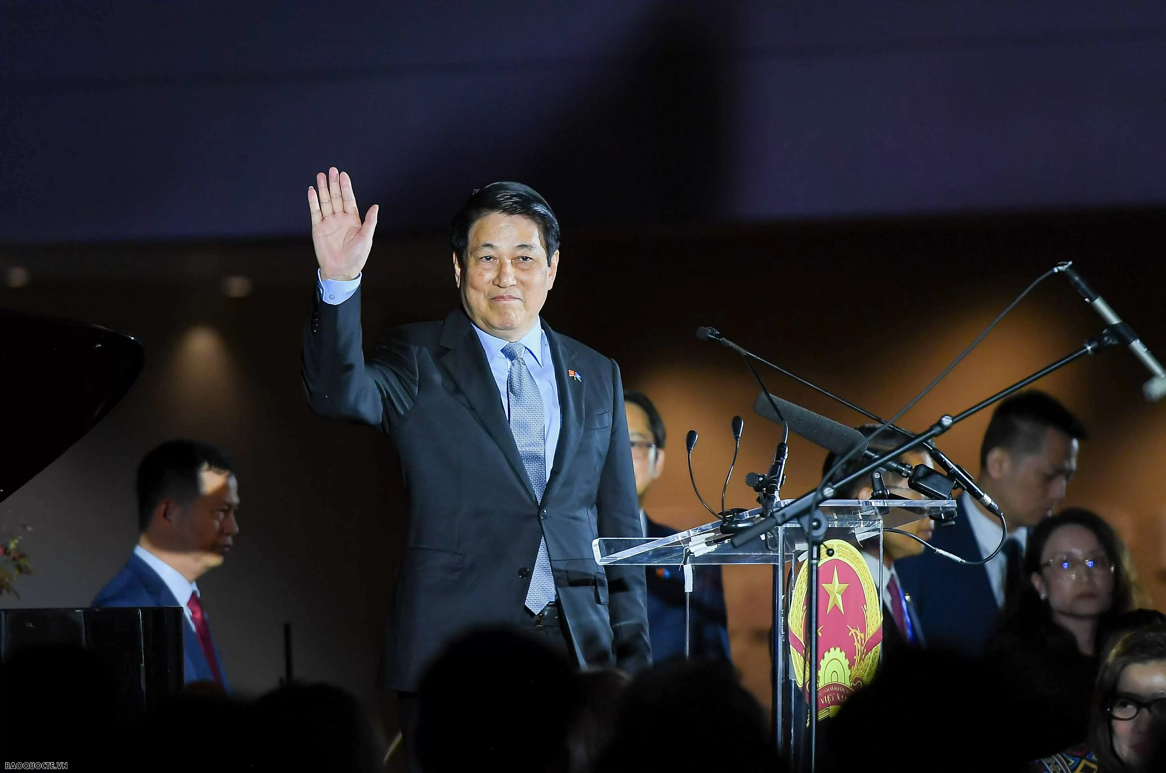 Vietnam joins international friends in creating a peaceful, stable, and sustainable environment: President Luong Cuong Vietnam joins international friends in creating a peaceful, stable, and sustainable environment: President Luong Cuong