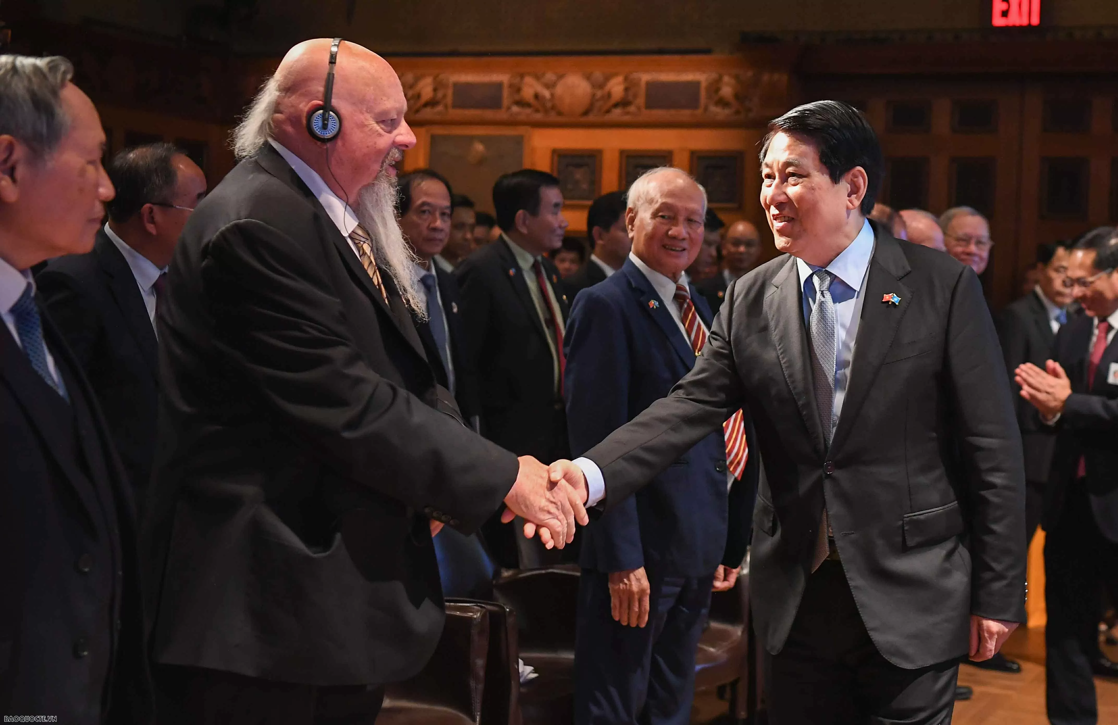 President Luong Cuong's meeting with Vietnam–U.S. veterans embodies the unifying strength of peace, compassion, and reconciliation President Luong Cuong's meeting with Vietnam–U.S. veterans embodies the unifying strength of peace, compassion, and reconciliation
