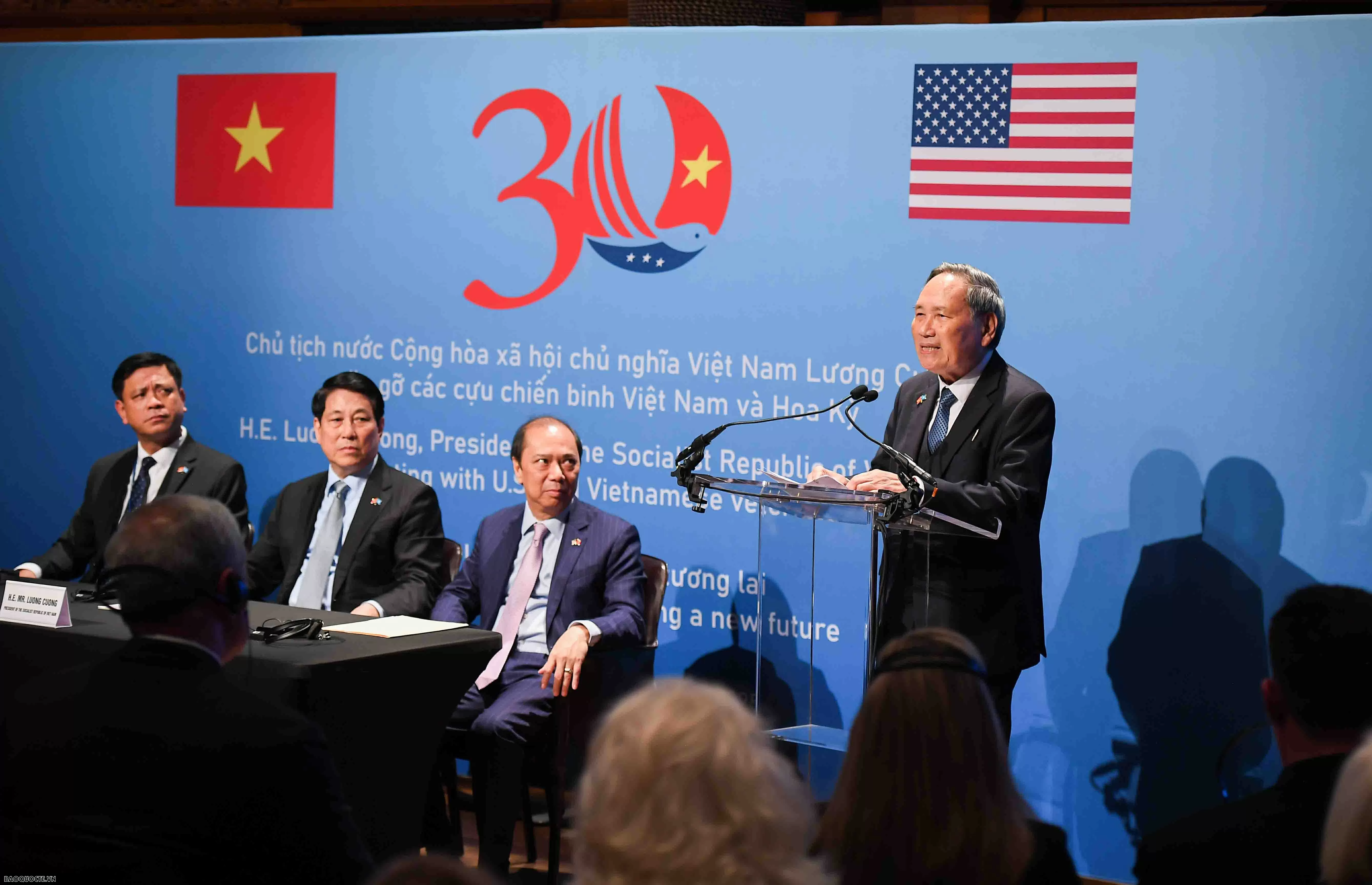 President Luong Cuong's meeting with Vietnam–U.S. veterans embodies the unifying strength of peace, compassion, and reconciliation President Luong Cuong's meeting with Vietnam–U.S. veterans embodies the unifying strength of peace, compassion, and reconciliation