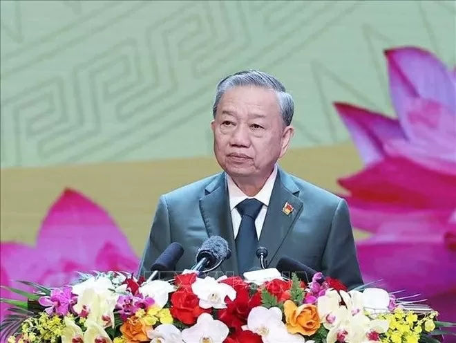 General Secretary To Lam highlights crucial role of peoples army in Fatherland safeguarding and development General Secretary To Lam highlights crucial role of peoples army in Fatherland safeguarding and development