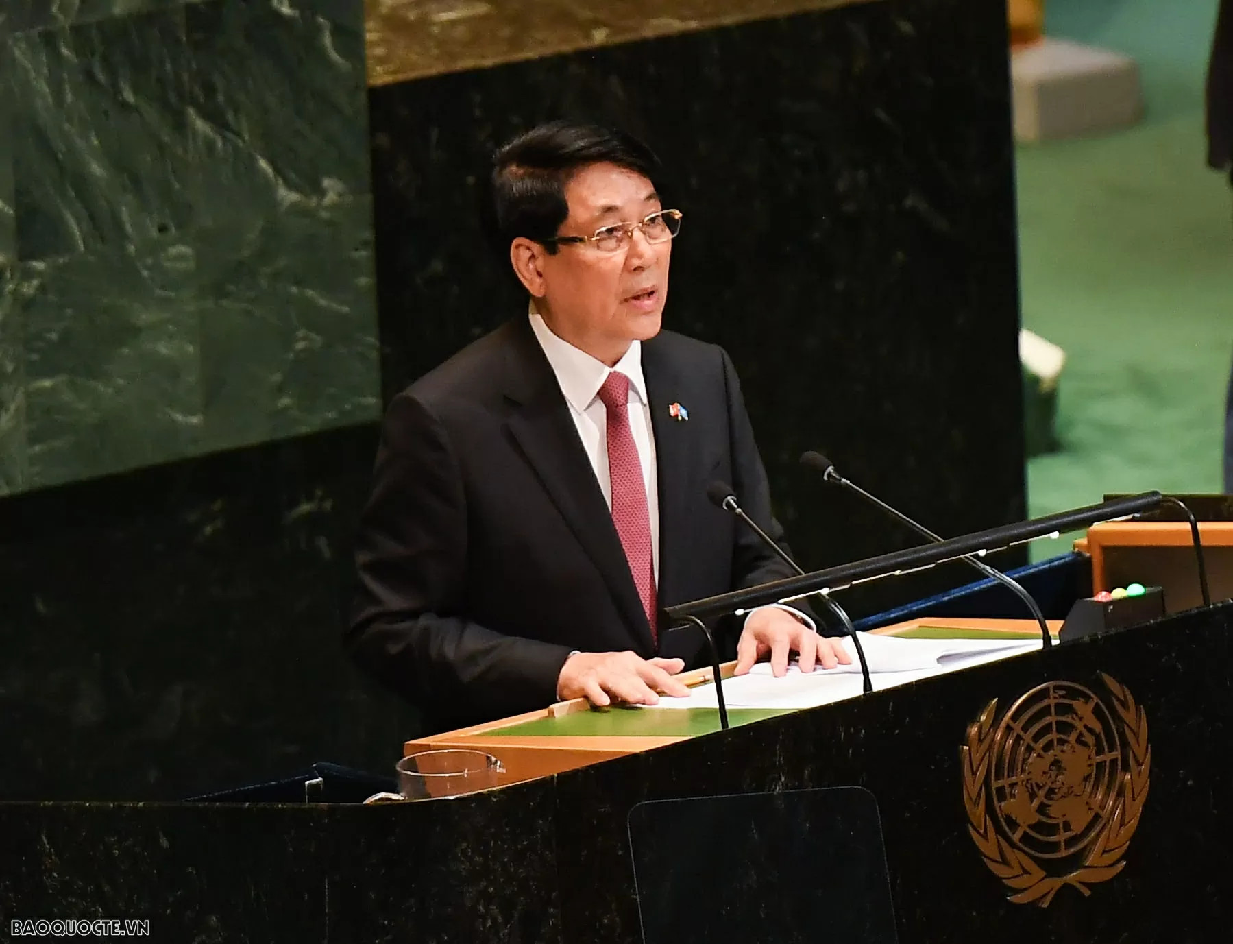 President Luong Cuong highlights message of peace at the High-Level General Debate of the 80th UNGA President Luong Cuong highlights message of peace at the High-Level General Debate of the 80th UNGA