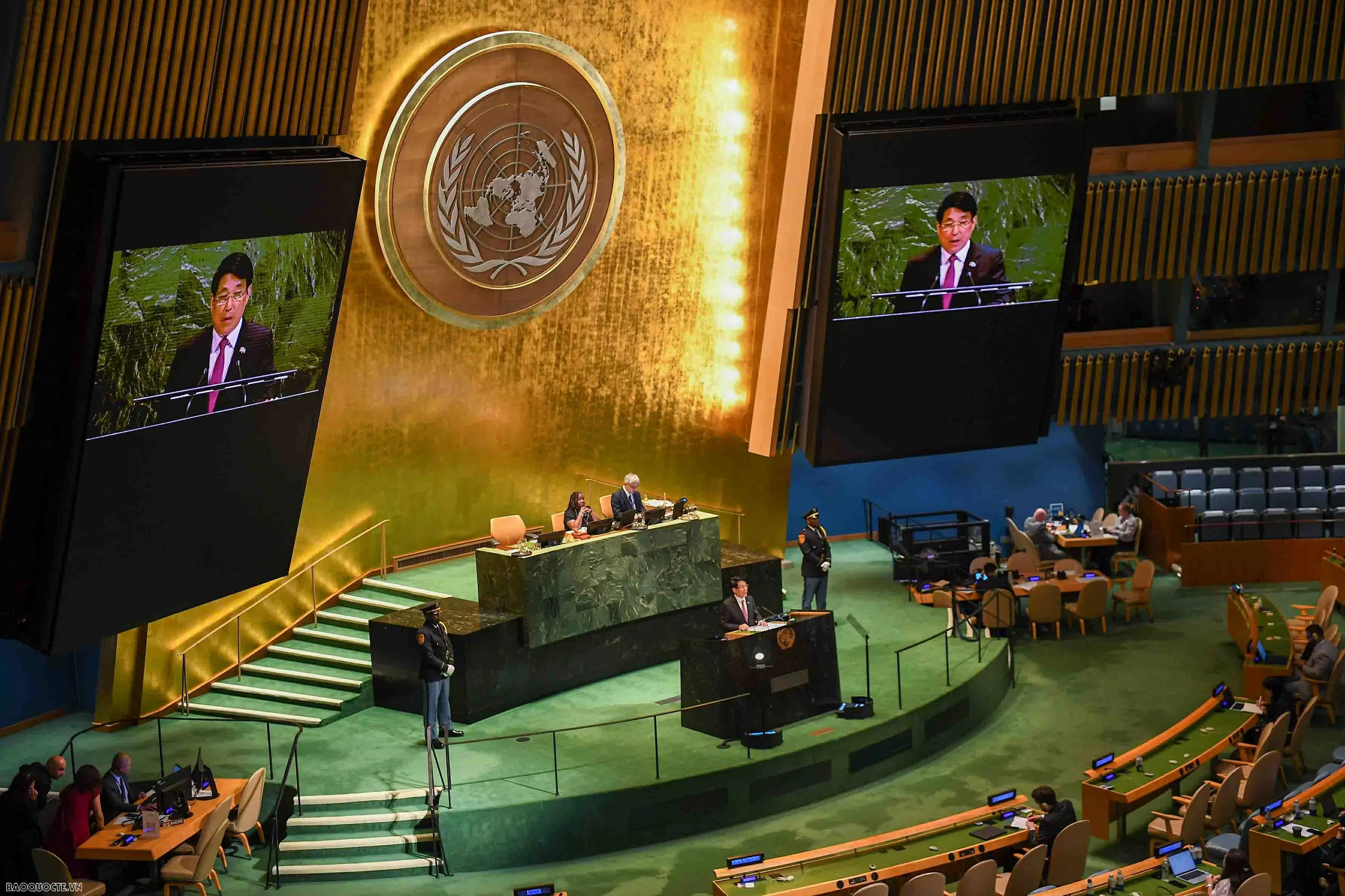 President Luong Cuong highlights message of peace at the High-Level General Debate of the 80th UNGA