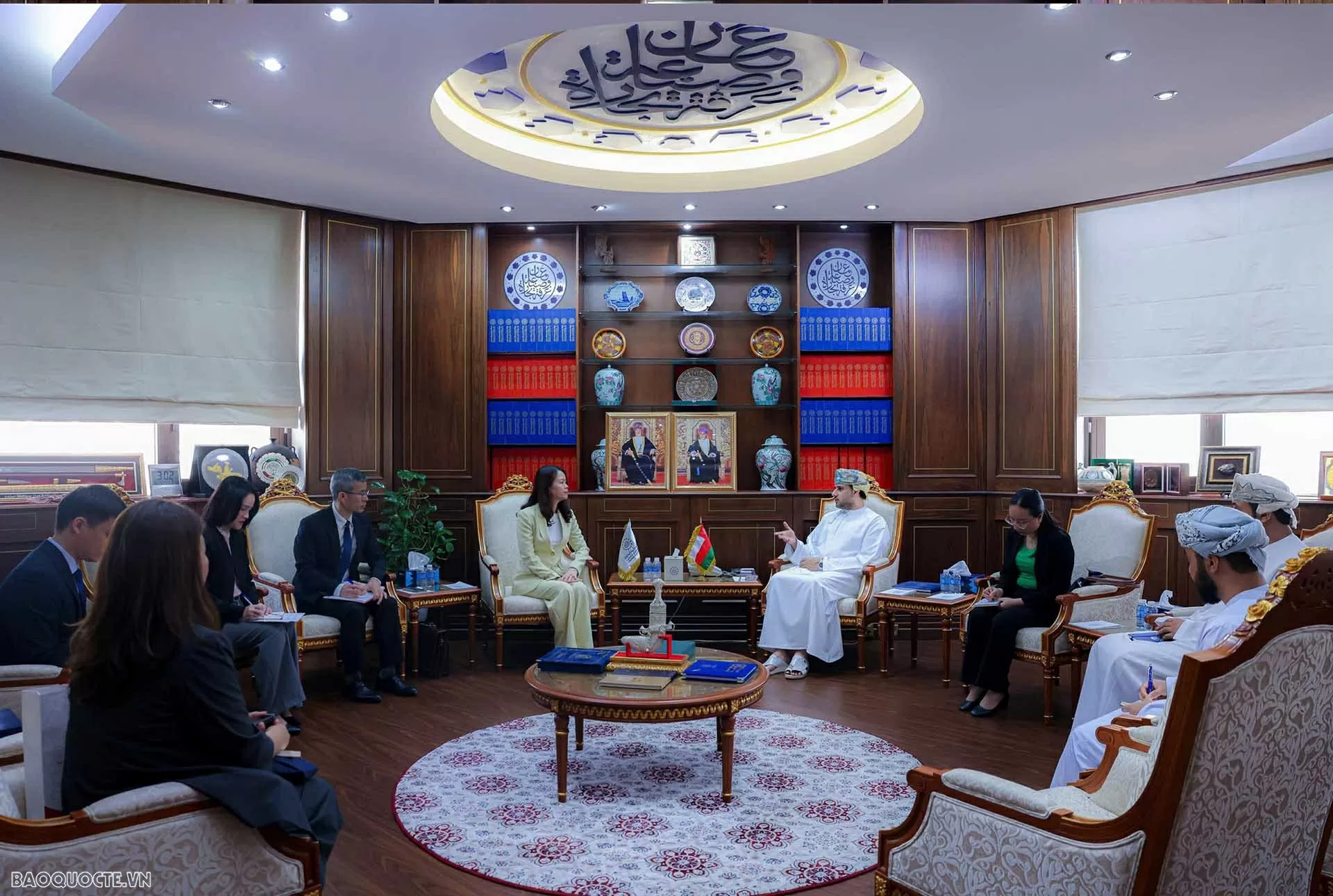 Vietnam seeks to strengthen comprehensive cooperation with Oman: Deputy FM Nguyen Minh Hang Vietnam seeks to strengthen comprehensive cooperation with Oman: Deputy FM Nguyen Minh Hang