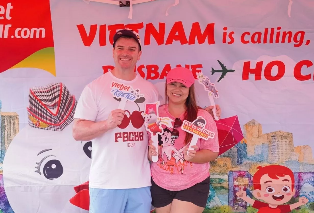 Vietjet invites tourists to immerse in Queensland's largest Kite Festival