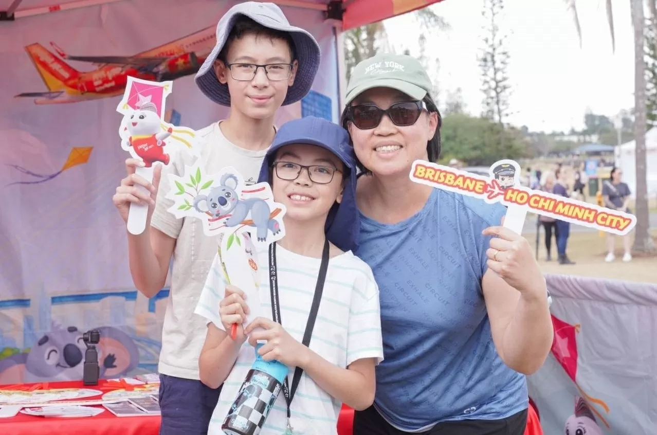 Vietjet invites tourists to immerse in Queensland's largest Kite Festival
