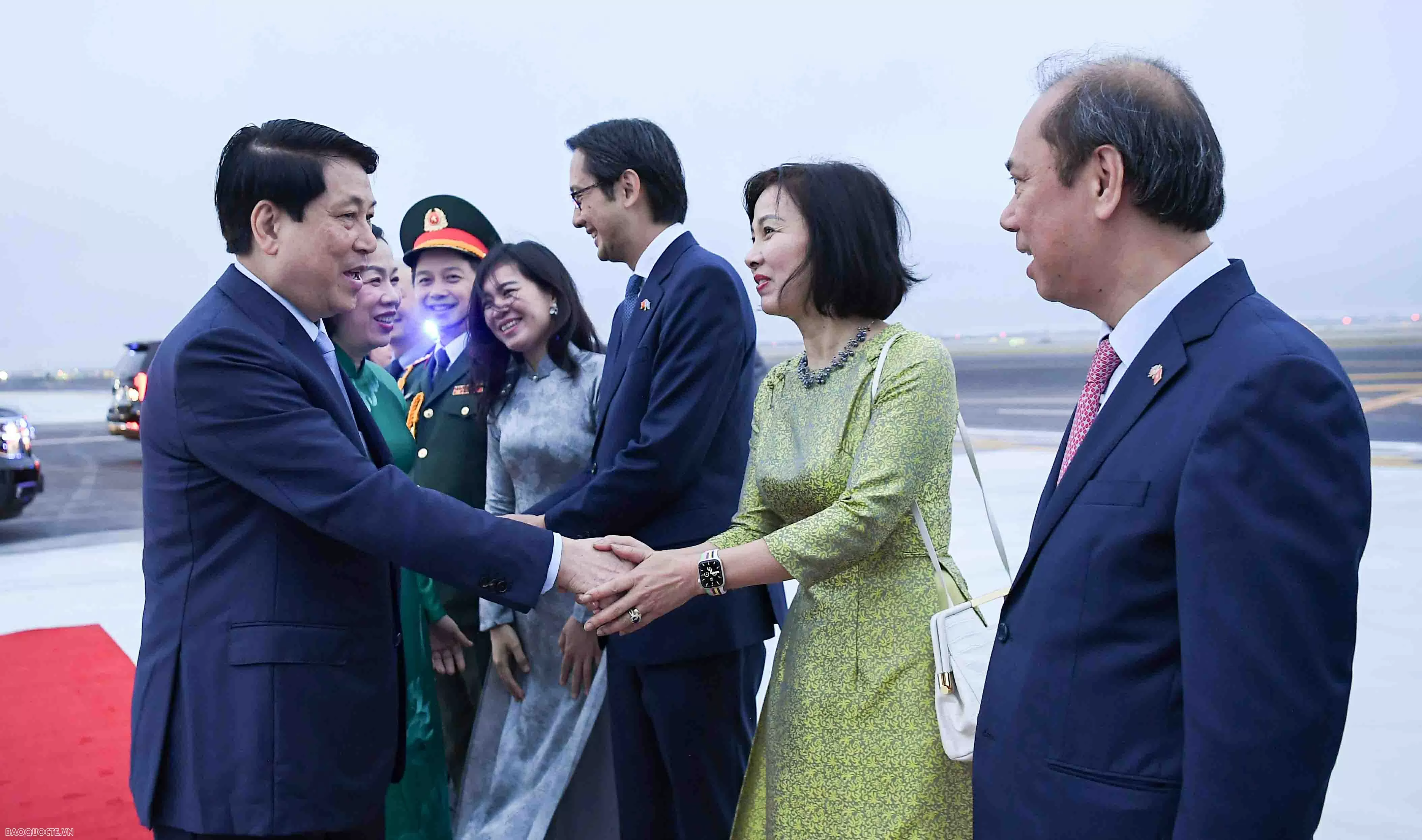 President Luong Cuong and spouse returns to Hanoi, concluding trip for UNGA 80, bilateral activities in US