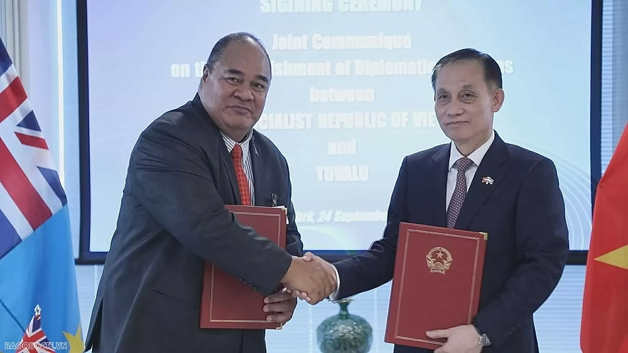 Vietnam and Tuvalu establish diplomatic relations Vietnam and Tuvalu establish diplomatic relations